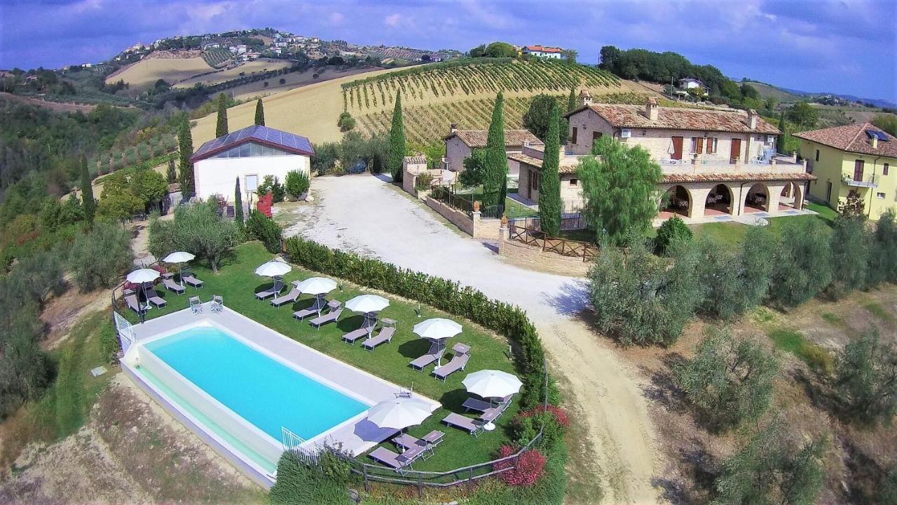 Agriturismo Alla Solagna Colli del Tronto Eksteriør bilde
