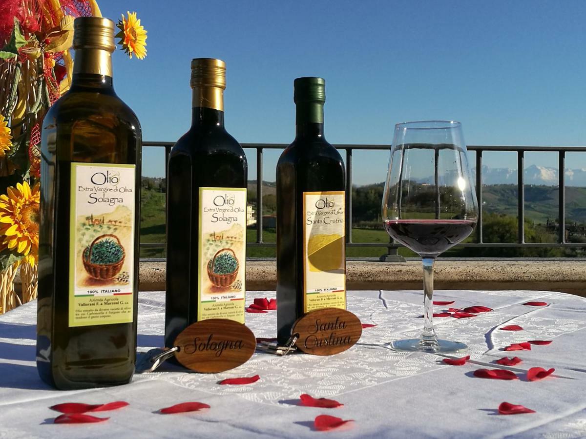 Agriturismo Alla Solagna Colli del Tronto Eksteriør bilde