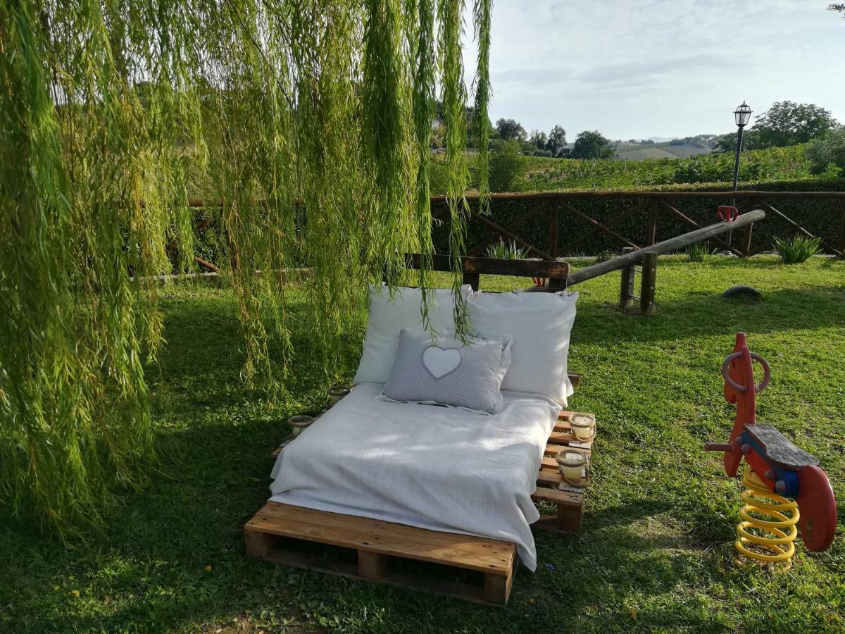 Agriturismo Alla Solagna Colli del Tronto Eksteriør bilde