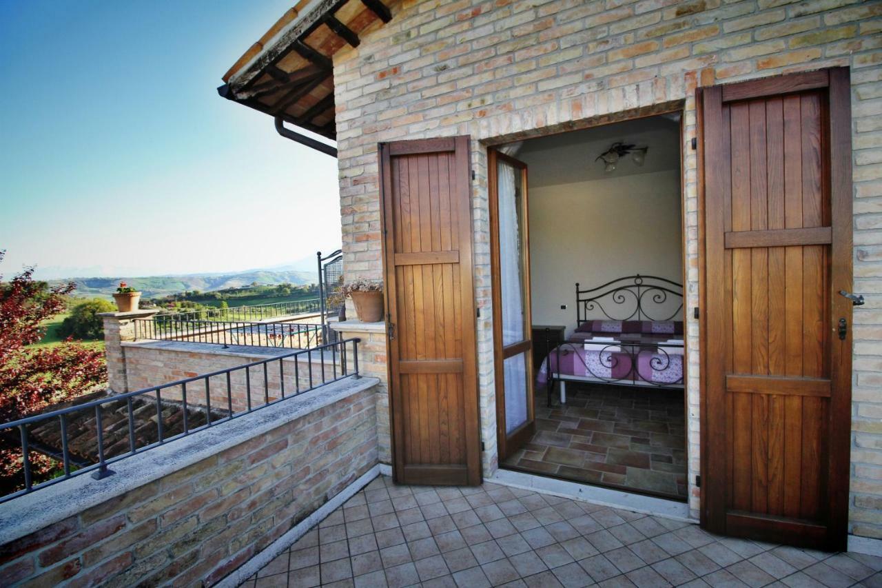 Agriturismo Alla Solagna Colli del Tronto Eksteriør bilde