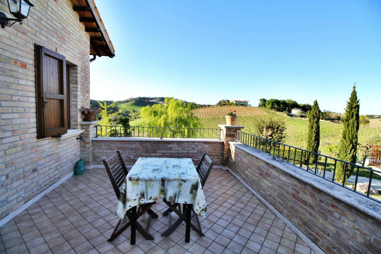 Agriturismo Alla Solagna Colli del Tronto Eksteriør bilde