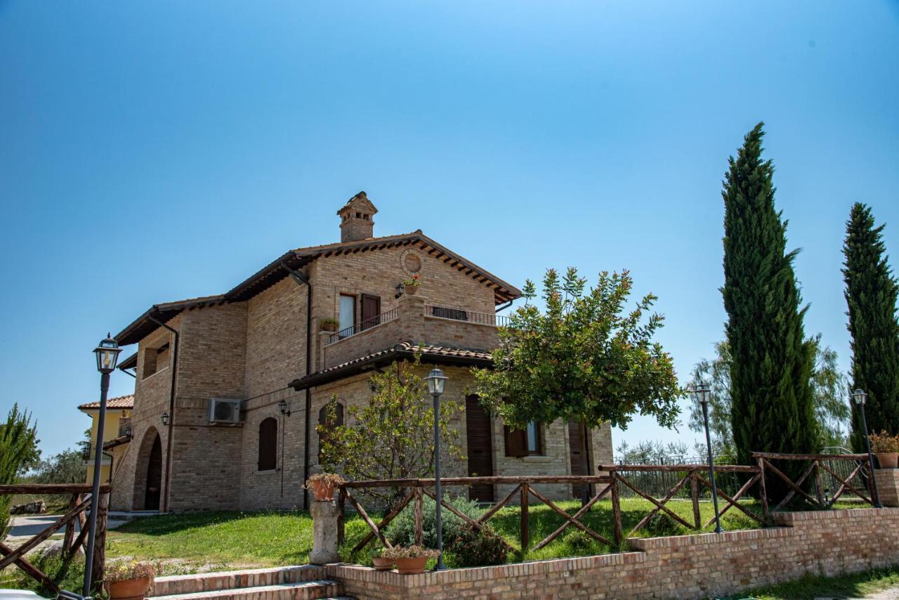 Agriturismo Alla Solagna Colli del Tronto Eksteriør bilde