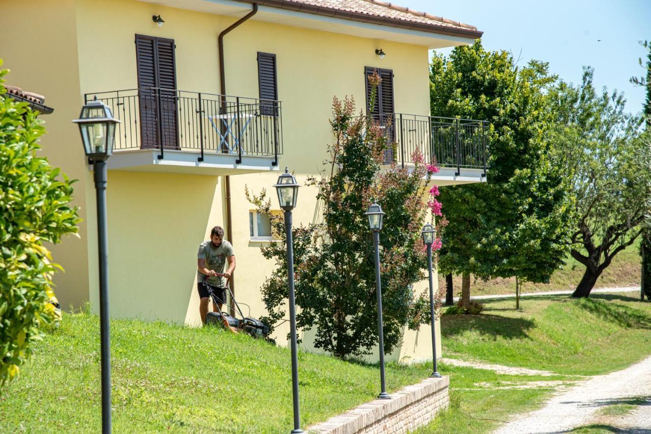 Agriturismo Alla Solagna Colli del Tronto Eksteriør bilde