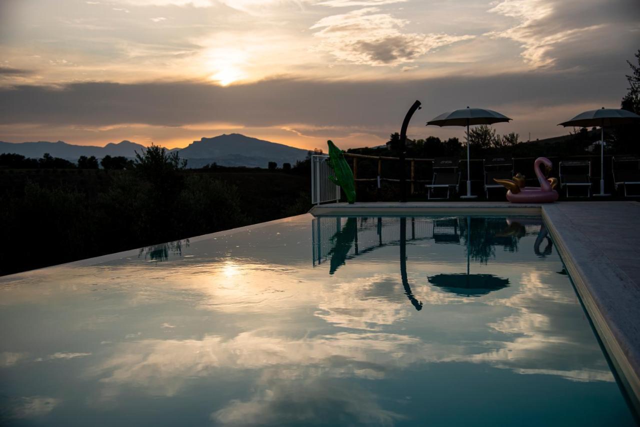 Agriturismo Alla Solagna Colli del Tronto Eksteriør bilde