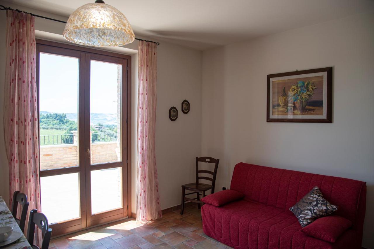 Agriturismo Alla Solagna Colli del Tronto Eksteriør bilde